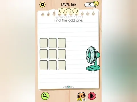 Brain Test 5 Level 100 - Find the odd one. (Image 3)