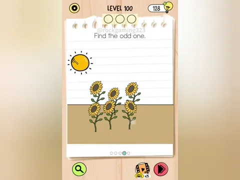 Brain Test 5 Level 100 - Find the odd one. (Image 5)