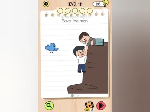 Brain Test 5 Level 111 - Save the man! (Image 2)