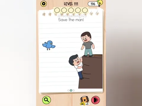 Brain Test 5 Level 111 - Save the man! (Image 4)