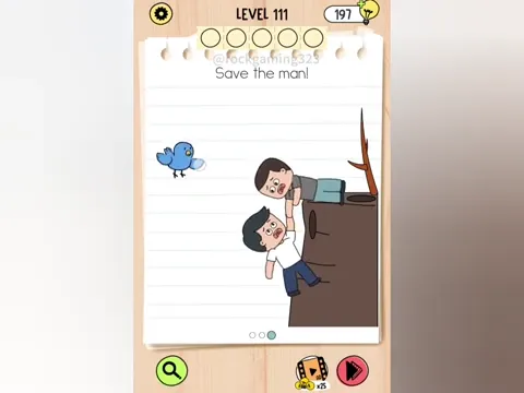 Brain Test 5 Level 111 - Save the man! (Image 5)