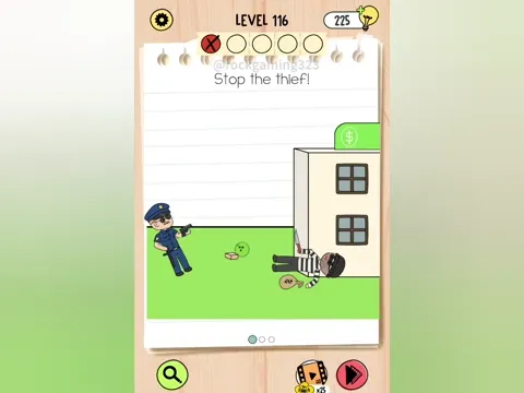 Brain Test 5 Level 116 - Stop the thief! (Image 2)