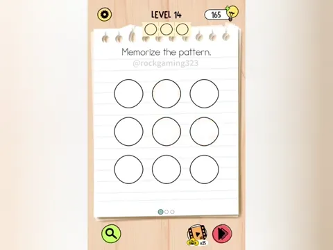 Brain Test 5 Level 14 - Memorize the pattern. (Image 1)