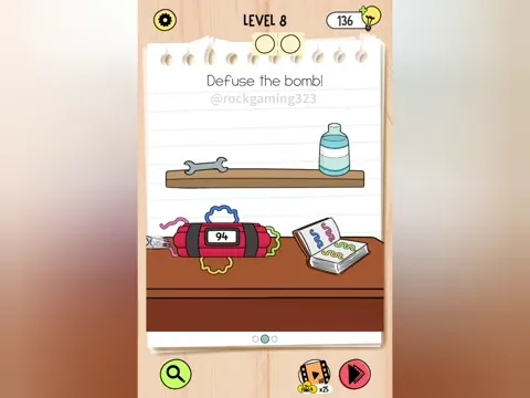 Brain Test 5 Level 8 - Defuse the bomb! (Image 4)