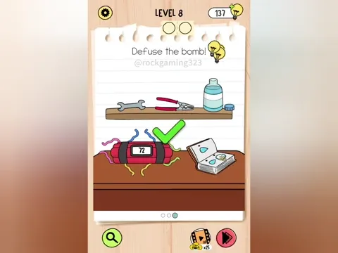Brain Test 5 Level 8 - Defuse the bomb! (Image 6)