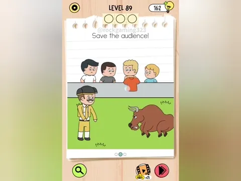 Brain Test 5 Level 89 - Save the audience! (Image 1)